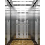Stainless Steel Paneled Passenger Elevator