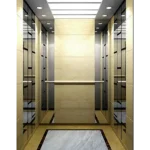 Mirror Paneled Passenger Elevator