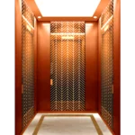 Rose Golden Passenger Elevator